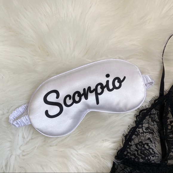Scorpio Mulberry Silk Sleep Eye Mask - Picture 1 of 4